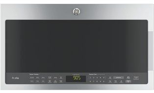 GE Profile PVM9005SJSS 30" Over-the-Range Microwave with 2.1 cu. ft. Capacity in Stainless Steel