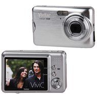 Vivitar ViviCam X029 10.1 MP 2.4-in Screen with 4x Zoom Digital Camera (Silver) N2