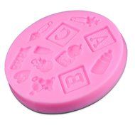 4 Strings Of Pearl Fondant Sugar Paste Bead Mold Clay Chocolate Mould Cake Decorating Tools Yihuily N44