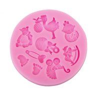 4 Strings Of Pearl Fondant Sugar Paste Bead Mold Clay Chocolate Mould Cake Decorating Tools Yihuily N53