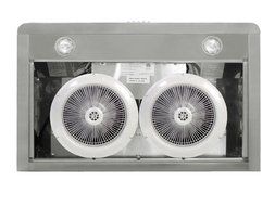 Ancona Slim DR2 Twin Motor 425 CFM Under Cabinet Range Hood, 30-Inch N3