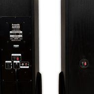 Acoustic Audio TSi450 Bluetooth Powered Floorstanding Tower Multimedia Speakers with Optical Input and Mics TSi450DM2 N5