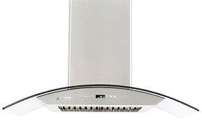 XtremeAir PX01-W36 Wall Mount Range Hood with 900 CFM Baffle Filters with Grease Drain Tunnel, 36" N5