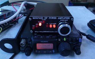 MiNiPA50 HF Power Amplifier For YASEU FT-817 ICOM IC-703 Elecraft KX3 QRP N4