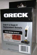 Oreck Grab-It &amp; Steam-It Replacement Bonnets (Pads)