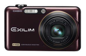 Casio Exilim Ex-fc150 High Speed Slim Camera Red with 10.1 Megapixels,5x Optical Zoom,2.7" LCD N2