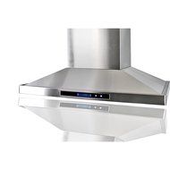 Golden Vantage Stainless Steel 36" Euro Style Island Mount Range Hood LCD Screen GV-GL-9002-36 N5