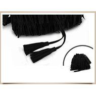 Creazy Women Messenger Women Fashion Casual Tassel Solid Bags Drawstring Should (Brown) N7