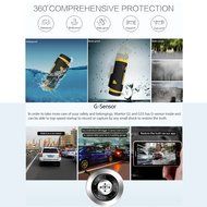 Yuntab Warrior G1 Sports Action camera H.265 Wi-Fi 3400mAh Top-Speed Startup G- Sensor 1080P Waterproof 165&deg; Wide... N3