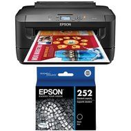 Epson WorkForce WF-7110 Wireless and WiFi Direct, Wide-Format Color Inkjet Printer, 2-Sided Auto Duplex. Prints... N3