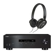 Yamaha R-S202 Bluetooth Stereo Receiver with Klipsch Reference R6 On-Ear Headphones (Black) N2