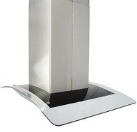 AKDY New 36" European Style Island Mount Stainless Steel Range Hood Vent Touch Sensor Control AZ688I/CS14 36" N5