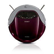 Ecovacs D79 Robotics Deebot Self-Emptying Multi-Surface Floor Vacuum Robot &amp; 3D Cleaning System, Burgundy N7