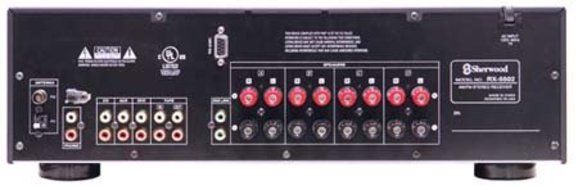 Sherwood America Distributed Audio Stereo Receiver 100w X 4 Channels 25 Key Remote Control N2