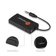 TaoTronics Wireless Portable Bluetooth Transmitter Connected to 3.5mm Audio Devices, Paired with Bluetooth Receiver... N4