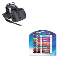 KITKMW62220SAN81045 - Value Kit - Kensington Contour 15amp;quot; Laptop Carrying Case (KMW62220) and Expo Low...