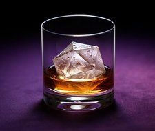 Critical Hit d20 Ice Mold - Chocolate or Soap N2