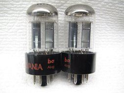 Sylvania 6sn7 GTB Very Low Noise NOS PLATINUM MATCHED PAIR GREEN PRINT ,NOT RUSSIAN/CHINESE RE-ISSUE N2