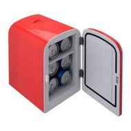 Portable Mini Fridge Cooler And Warmer AC &amp; DC Red Auto Car Boat Home Office N2