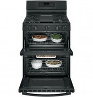 GE JGB860DEJBB 30" Gas Freestanding Range with 5 Burners, Sealed Burner, None Drawer, 4.3 cu. ft. Primary Oven... N3