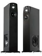 NHT Classic Four Floor Standing Tower Speaker-Left (Piano-Gloss Black, Single) N10