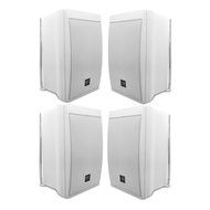 VM Audio 360-Watt Weather-Proof Patio Speakers, 4 and Wiring Kit
