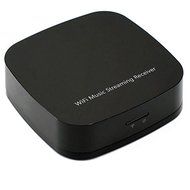 Generic Airmusic Airplay Wifi Dlna Qplay Speaker Audio Adapter Receiver IOS Android Black N5