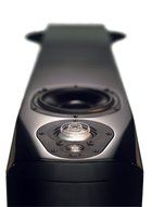 NHT Classic Four Floor Standing Tower Speaker-Left (Piano-Gloss Black, Single) N11