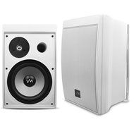 VM Audio 360-Watt Weather-Proof Patio Speakers, 4 and Wiring Kit N2