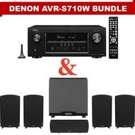Denon AVR-S710W 7.2 Channel Full 4K Ultra HD A/V Receiver (Bluetooth &amp; Wi-Fi) NOW WITH Definitive Technology ProCinema... N2