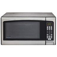 Easy-to-Use Stainless Steel Countertop Microwave, With Graphic Display 1.1 cu.ft. N2