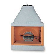 Masonry Wood Burning Fireplace "Professional 100" N2