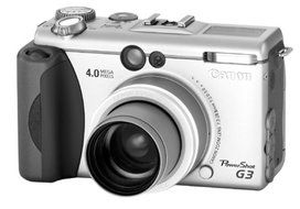 Canon PowerShot G3 4MP Digital Camera w/ 4x Optical Zoom N3