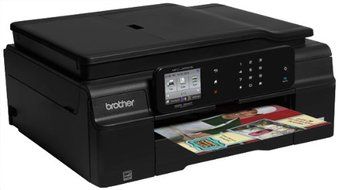 Brother Printer MFCJ650DW Wireless Color Printer with Scanner, Copier and Fax N3