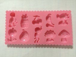 Yunko Cartoon Plants Vs Zombies Shape Silicone Mold Non Stick Cake Chocolate Jelly Candy Baking Mould N2
