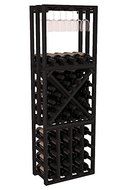 Wine Racks America Redwood Lattice Stacking Cube 3 Piece Set. 13 Stains to Choose From! N8