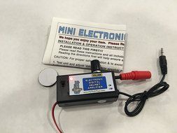 HYTECHTOYZ 9 VOLT PORTABLE 3 WATT ELECTRONIC HELMET AMPLIFIER WITH VOLUME CONTROL N3