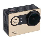 Generic 1080P Action Sport Cam Camera Waterproof HD Video Helmetcam Bike Helmet DVR Cam (Gold) N5