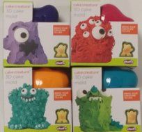 Cake Creature 3D Cake Mold (Set of 4) N2