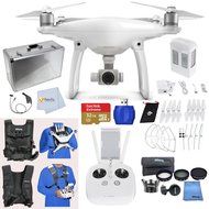 DJI Phantom 4 Adventure Bundle includes SanDisk 32GB Extreme Memory + High Speed Card Reader + Aluminum Hard Case... N2