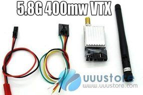 Boscam FPV 5.8Ghz 5.8G 400mW Video Audio Wireless Transmitter TS353 For RC Car MultiCopter 4Km Range Hero3 Hero4... N2