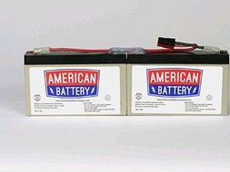 APC RBC18 Replacement Battery Cartridge #18 - UPS battery - 1 x lead acid - for PowerStack...