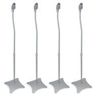 Mount-It! MI-1214S Speaker Stands for Home Theater 5.1 Channel Surround Sound System Satellite Speaker Stands... N2