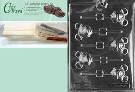 Cybrtrayd A022 Mouse Lolly Mickey Animal Chocolate Candy Mold