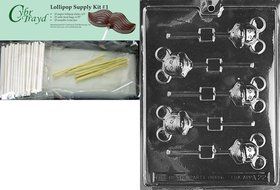 Cybrtrayd A022 Mouse Lolly Mickey Animal Chocolate Candy Mold N2