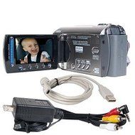 JVC Everio GZ-MG230 30GB 28x Optical/700x Digital Zoom Hard Drive/microSD Hybrid Camcorder w/2.7" LCD (Silver) N3