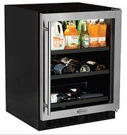 Marvel ML24BCG1RS Beverage Center with Door Right Side Hinge, 24", Stainless Steel