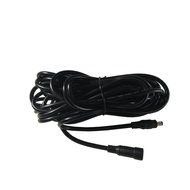 Hanvex HDX20 20ft 18AWG 2.1mm x 5.5mm DC Plug Extension Cable for Power Adapter, Black, Heavy Duty