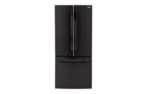 LG LFC22770SB 22.0 Cu. Ft. Smooth Black French Door Refrigerator - Energy Star N3