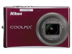 Nikon Coolpix S710 14.5MP Digital Camera with 3.6x Wide Angle Optical Vibration Reduction (VR) Zoom (Deep Red)... N2